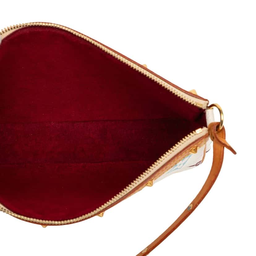 Louis Vuitton Monogram Multicolore Pochette Accessoires White Very good condition - Model View