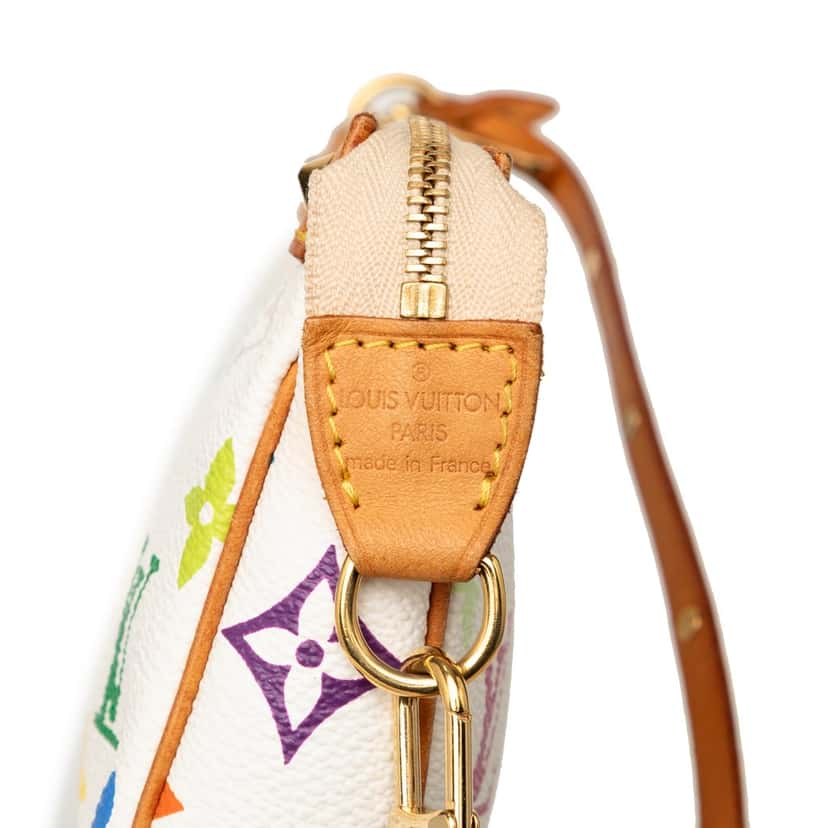 Louis Vuitton Monogram Multicolore Pochette Accessoires White Very good condition - Box View
