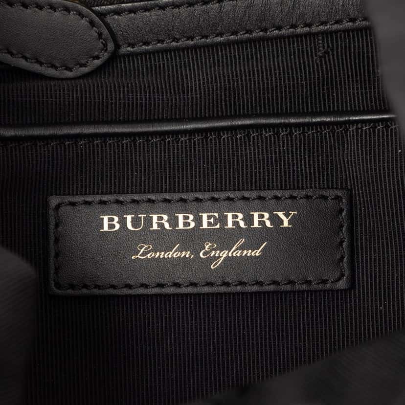 Burberry Medium Nylon Runway Backpack Black Good condition - Box View