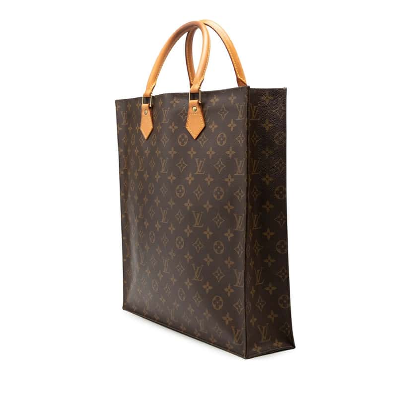Louis Vuitton Monogram Sac Plat Brown Very good condition - Back View