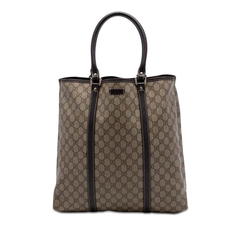 Gucci GG Supreme Joy Vertical Tote Beige Very good condition - Front View