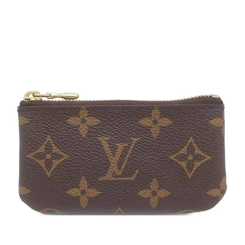 Louis Vuitton Monogram Key Pouch Brown Very good condition - Back View
