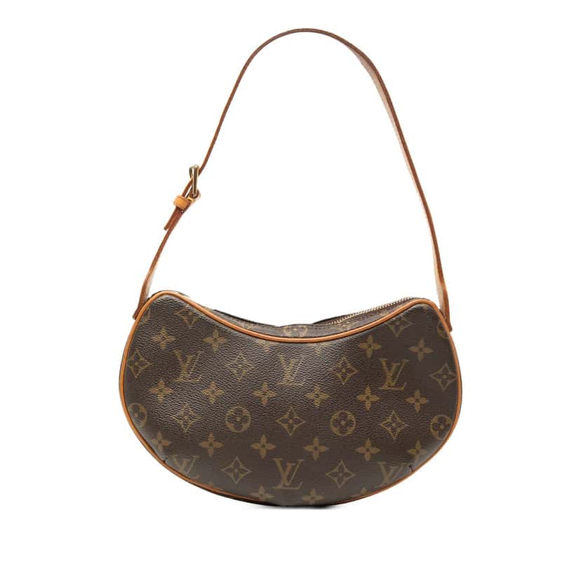 Louis Vuitton Monogram Croissant PM Brown Very good condition - Front View