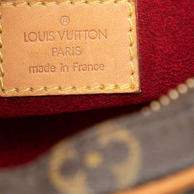 Louis Vuitton Monogram Croissant PM Brown Very good condition - Box View