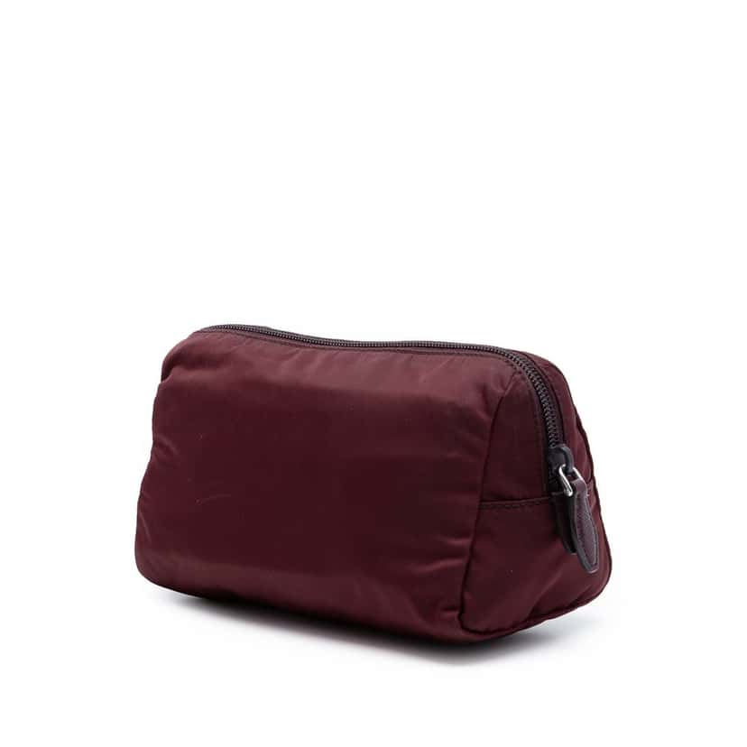 Prada Tessuto Pouch Red Very good condition - Back View