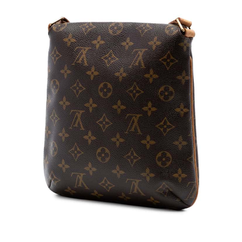 Louis Vuitton Monogram Musette Salsa PM Long Strap Brown Very good condition - Back View