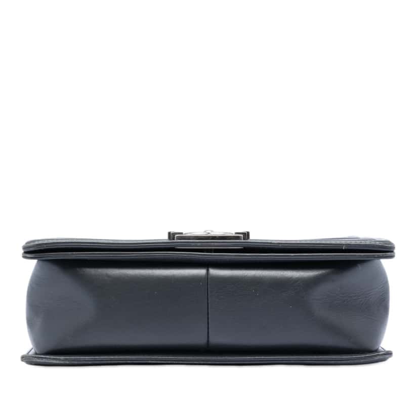 Chanel Old Medium Chevron Lambskin Boy Flap Other Leather Very good condition - Inside View