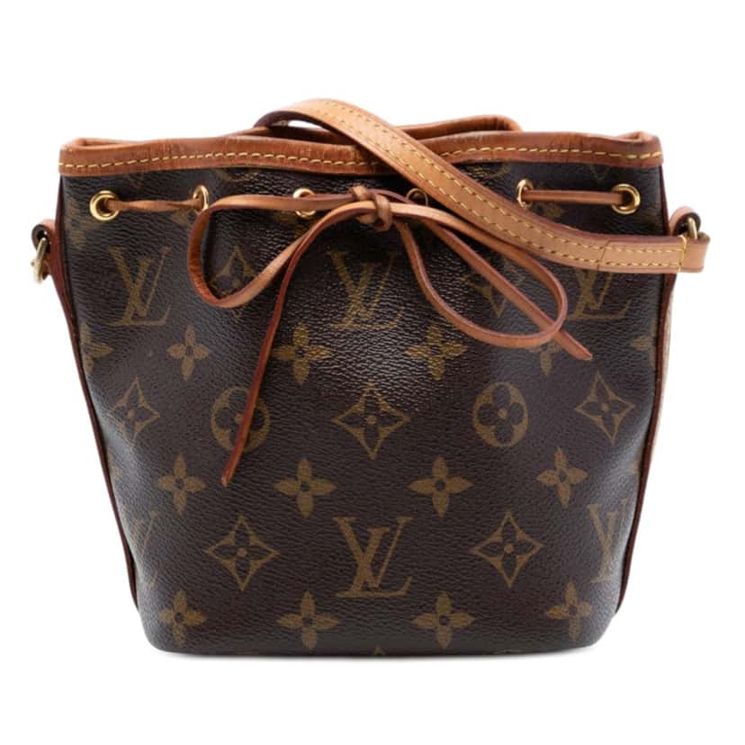 Louis Vuitton Monogram Nano Noe Brown Very good condition - Front View