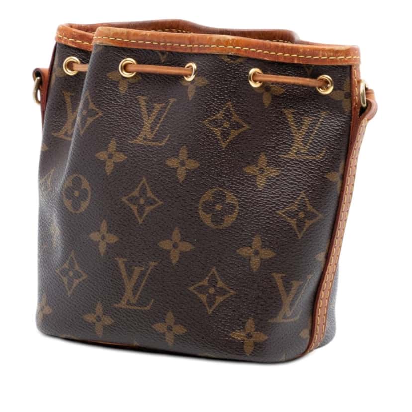Louis Vuitton Monogram Nano Noe Brown Very good condition - Back View