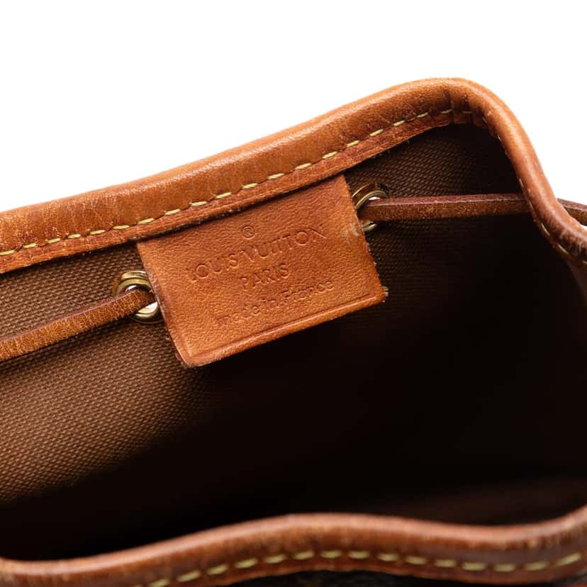 Louis Vuitton Monogram Nano Noe Brown Very good condition - Box View