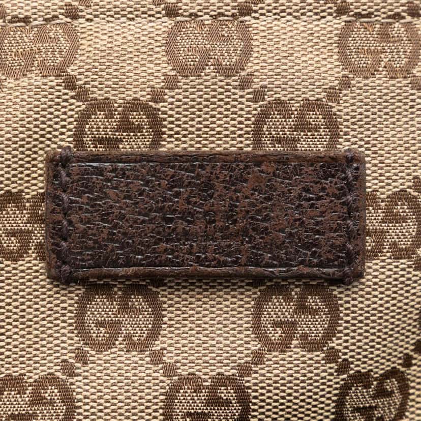 Gucci GG Canvas Web Crossbody Beige Very good condition - Box View