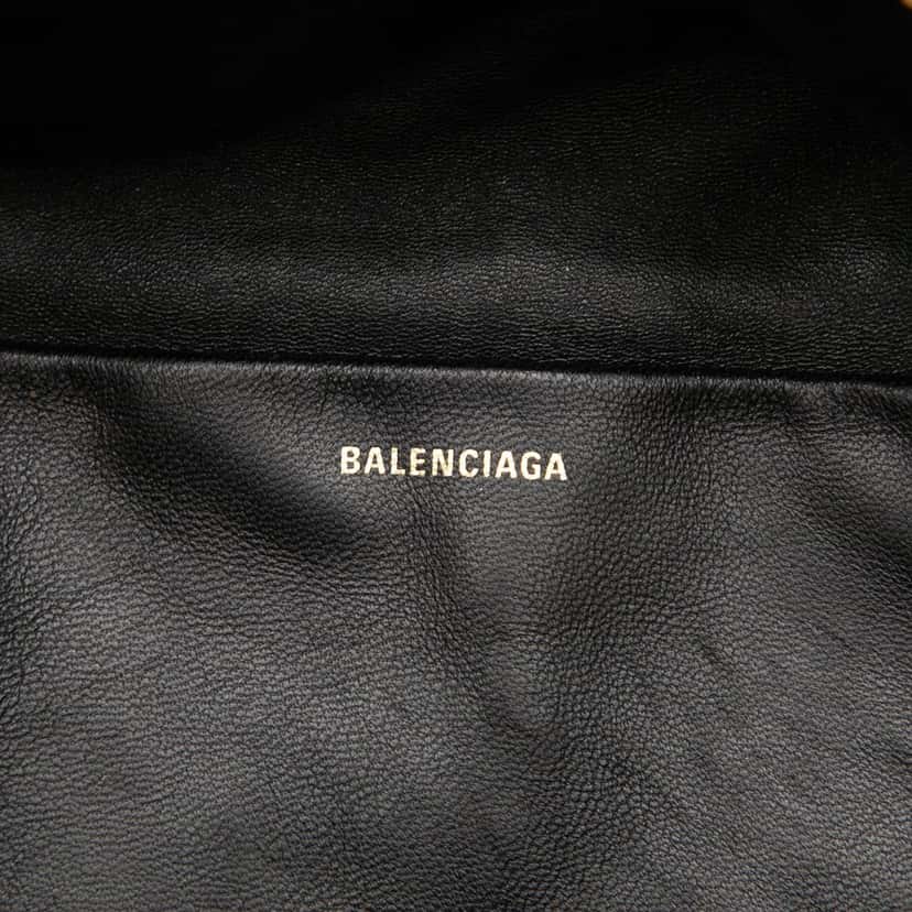 Balenciaga Diagonal Quilted Wool Allover Logo Souvenir Belt Bag XS Green Very good condition - Box View