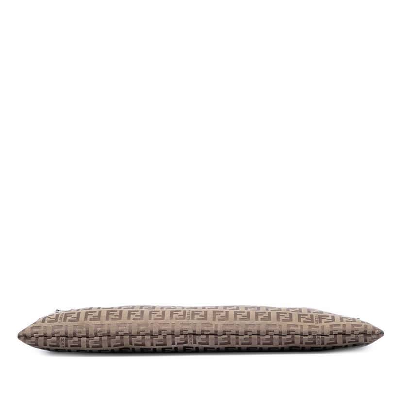 Fendi Zucchino Canvas Crossbody Beige Very good condition - Inside View