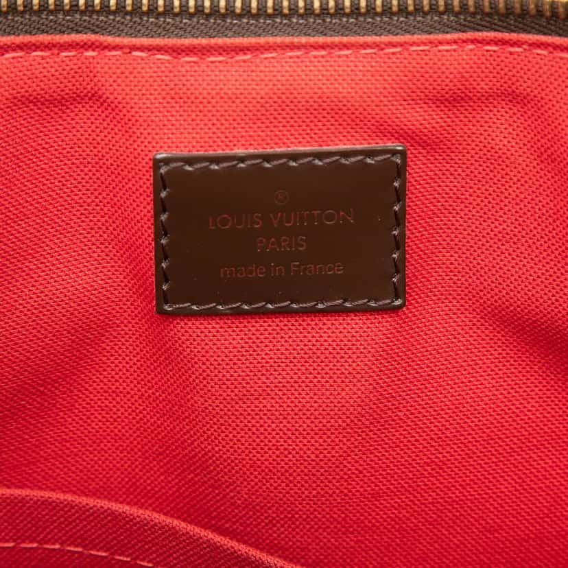 Louis Vuitton Damier Ebene Siena MM Brown Very good condition - Box View