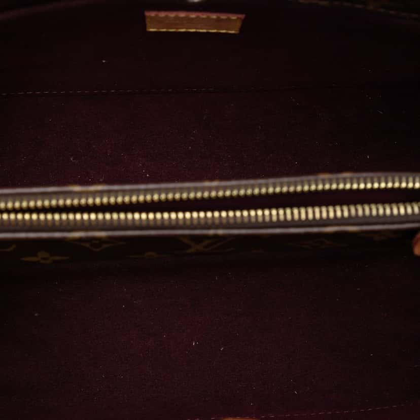Louis Vuitton Monogram Montaigne MM Brown Very good condition - Model View