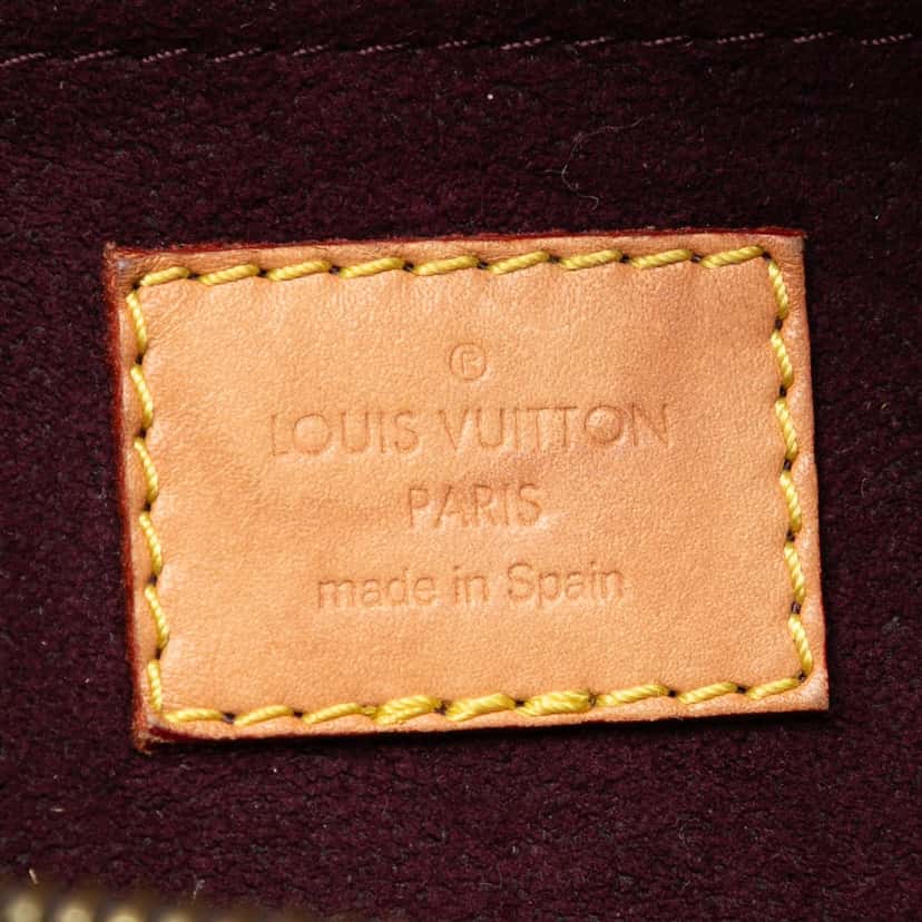 Louis Vuitton Monogram Montaigne MM Brown Very good condition - Box View