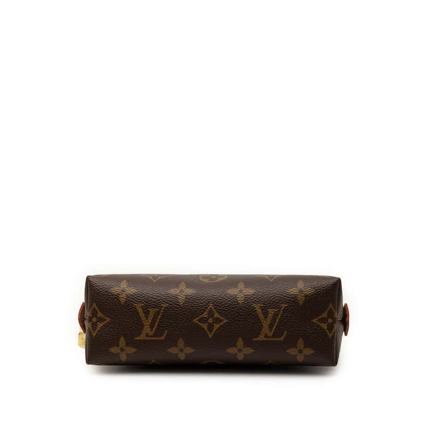 Louis Vuitton Monogram Cosmetic Pouch PM Brown Very good condition - Inside View