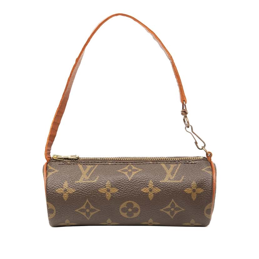 Louis Vuitton Monogram Papillon Pochette Brown Very good condition - Front View