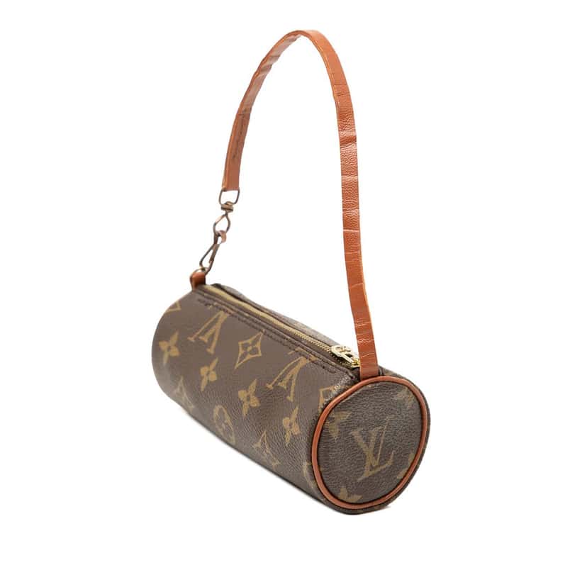 Louis Vuitton Monogram Papillon Pochette Brown Very good condition - Back View
