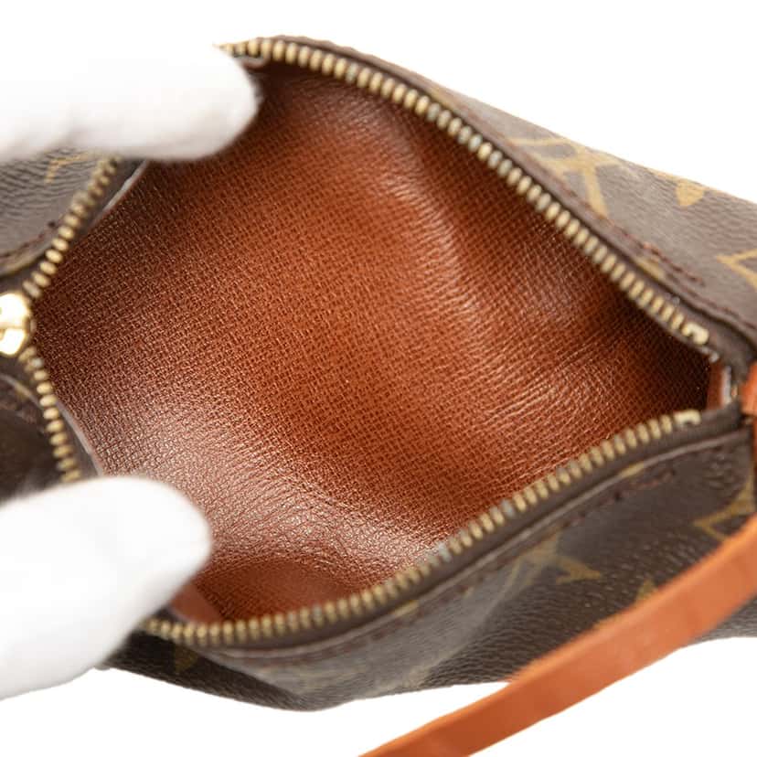 Louis Vuitton Monogram Papillon Pochette Brown Very good condition - Model View