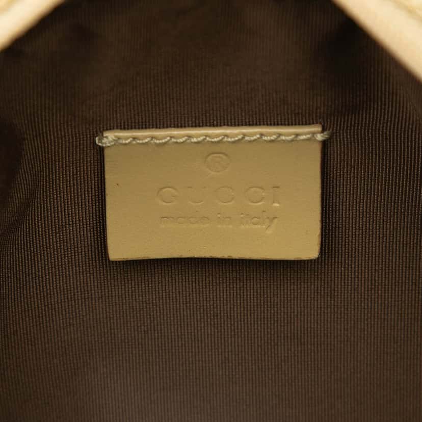Gucci GG Canvas Shoulder Bag Beige Very good condition - Box View