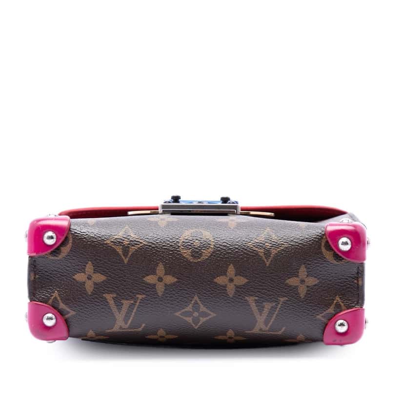 Louis Vuitton Monogram Tribal Mask Pochette PM Brown Very good condition - Inside View