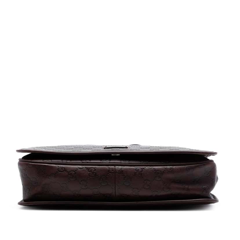 Gucci Guccissima Crossbody Brown Leather Very good condition - Inside View