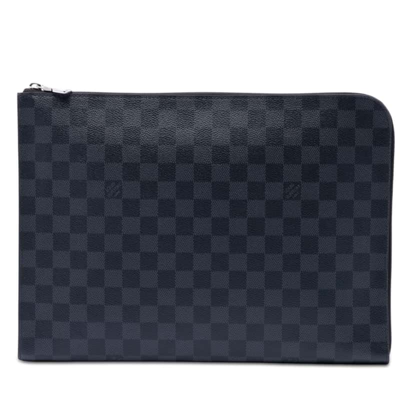 Louis Vuitton Damier Graphite Pochette Jour GM Black Very good condition - Front View