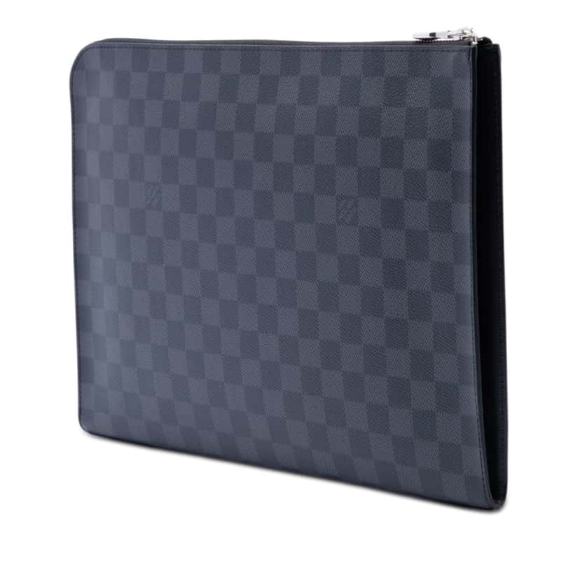 Louis Vuitton Damier Graphite Pochette Jour GM Black Very good condition - Back View