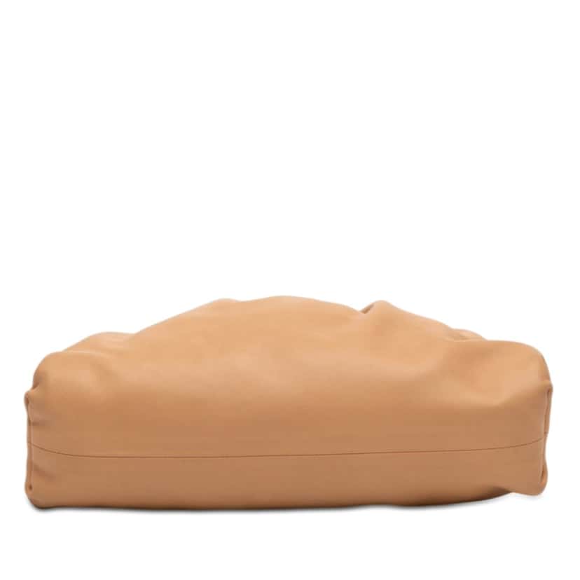 Bottega Veneta Teen Lambskin Pouch Beige Leather Very good condition - Inside View