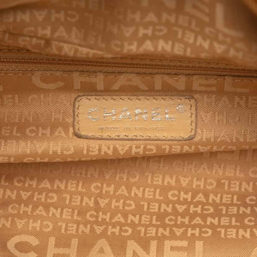 Chanel Small Quilted Metallic Calfskin Le Marais Bowler Bag Gold Leather Very good condition - Box View