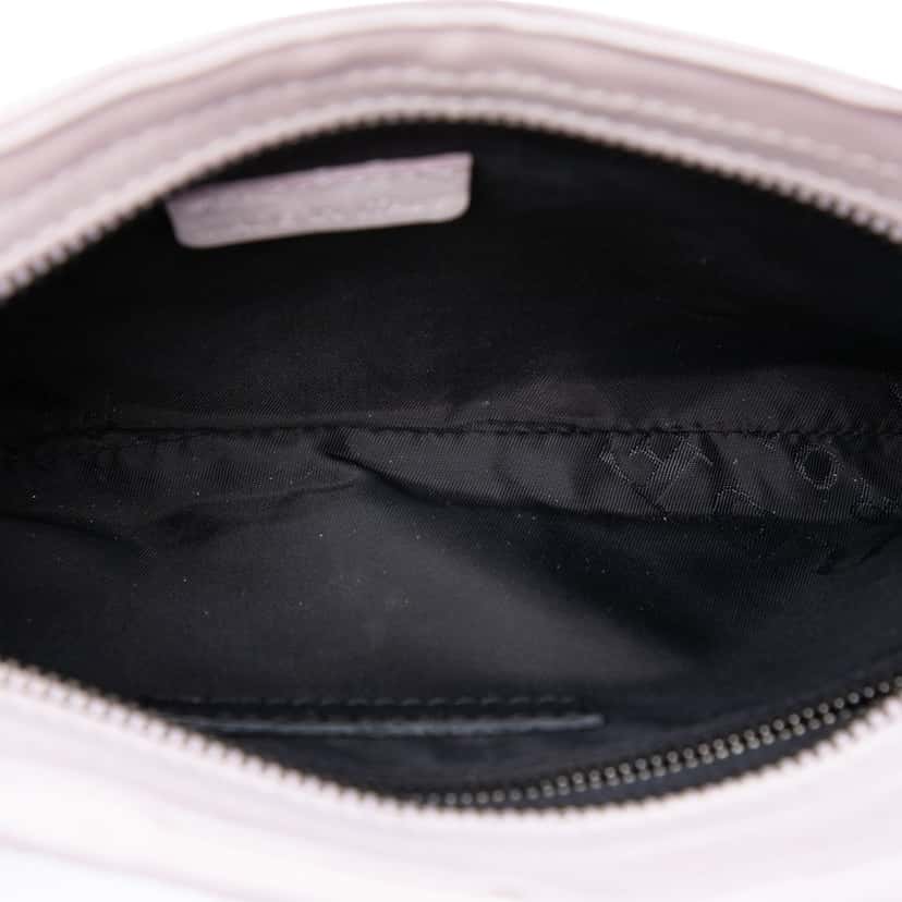 Burberry Prorsum Leather Fringed Shoulder Bag Purple Leather Very good condition - Model View