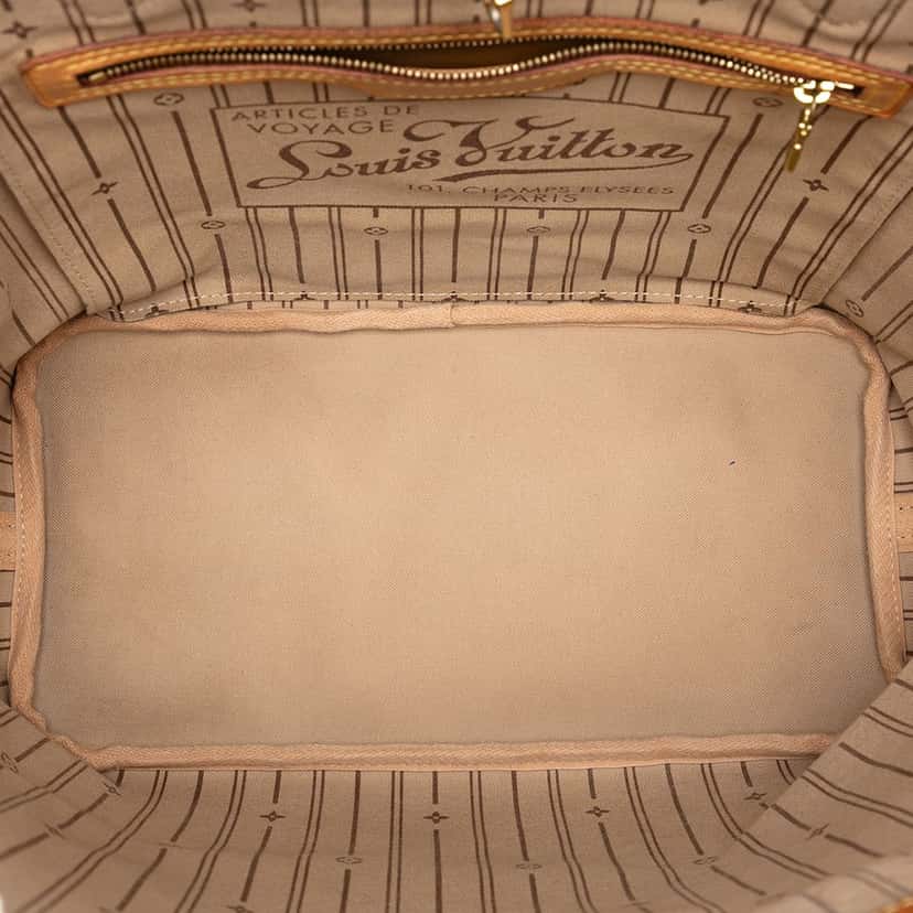 Louis Vuitton Monogram Neverfull MM Brown Very good condition - Model View