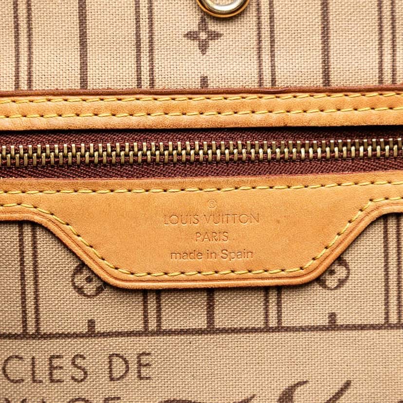 Louis Vuitton Monogram Neverfull MM Brown Very good condition - Box View