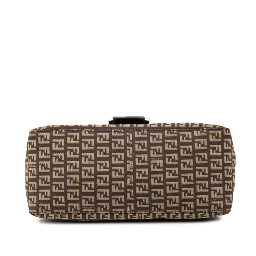 Fendi Zucchino Canvas Mamma Forever Brown Good condition - Inside View