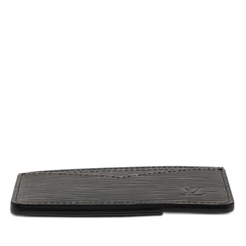 Louis Vuitton Epi Neo Porte Cartes Card Holder Black Leather Very good condition - Inside View