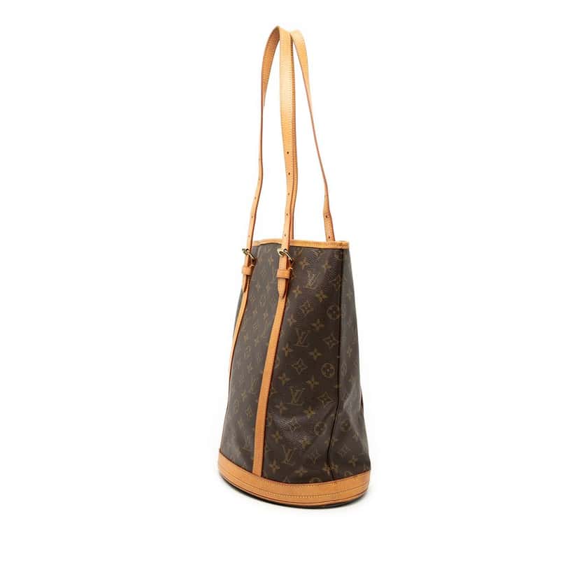 Louis Vuitton Monogram Bucket GM Brown Good condition - Back View