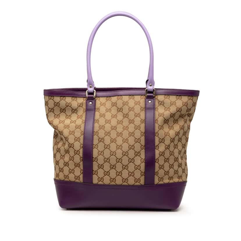 Gucci GG Canvas Tote Beige Very good condition - Front View