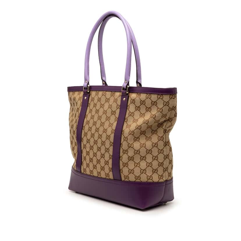 Gucci GG Canvas Tote Beige Very good condition - Back View
