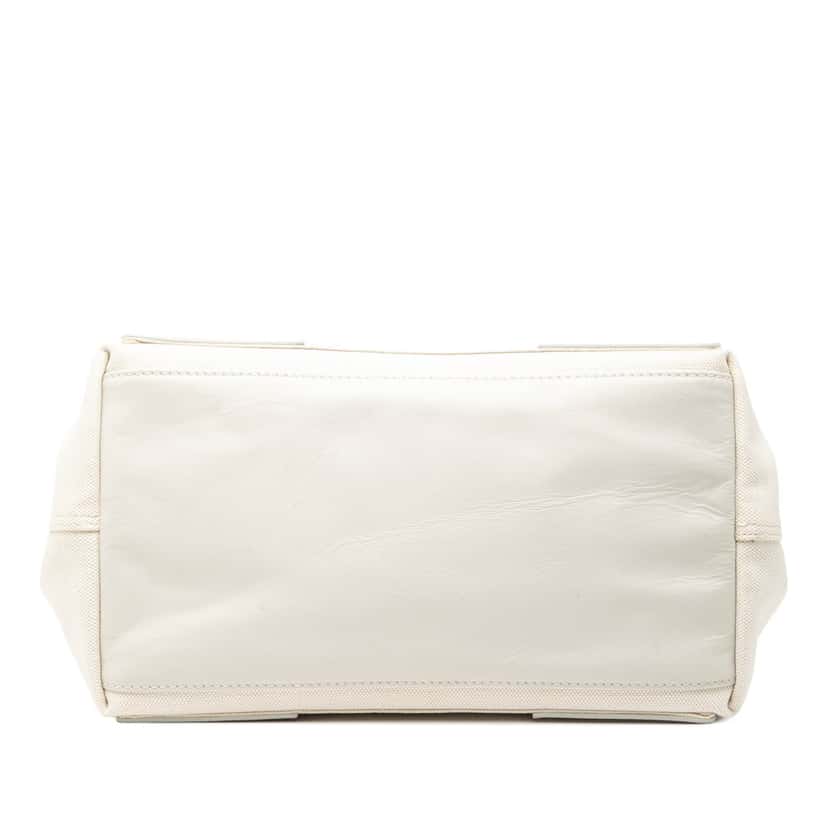 Balenciaga Canvas Navy Cabas Tote S White Very good condition - Inside View