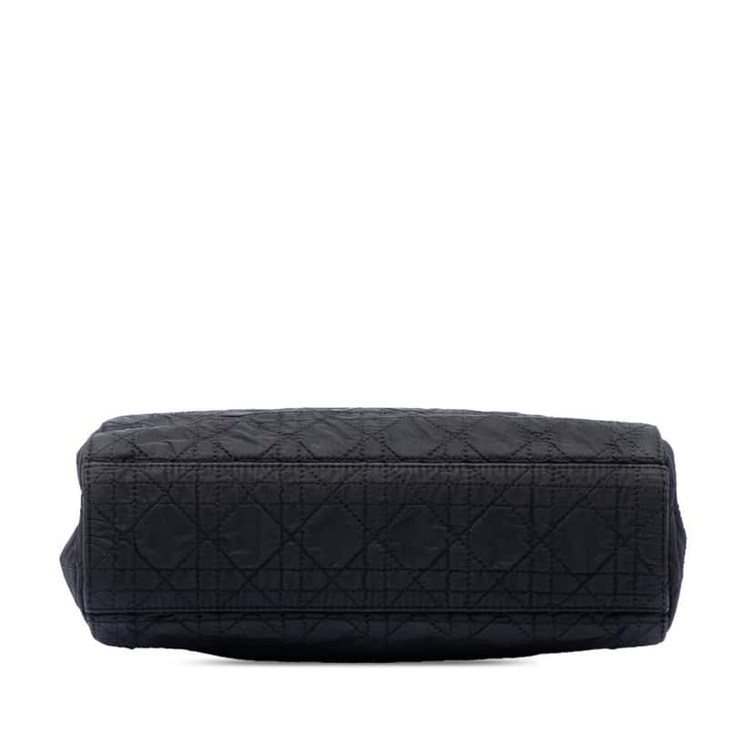 Dior Nylon Cannage Shoulder Bag Black Very good condition - Inside View