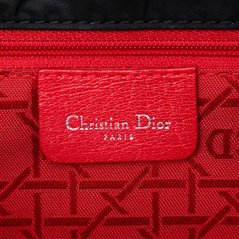 Dior Nylon Cannage Shoulder Bag Black Very good condition - Box View
