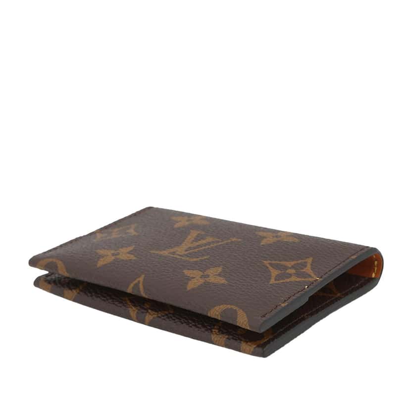 Louis Vuitton Monogram Envelope Business Card Holder Brown Very good condition - Inside View