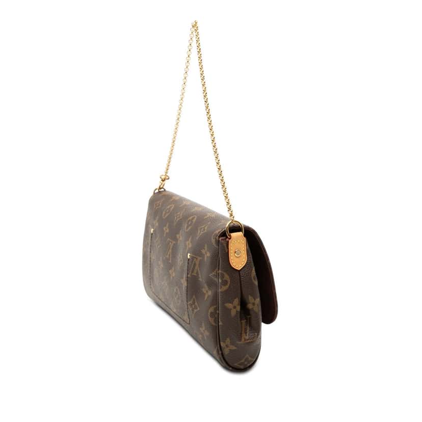 Louis Vuitton Monogram Favorite PM Brown Very good condition - Back View