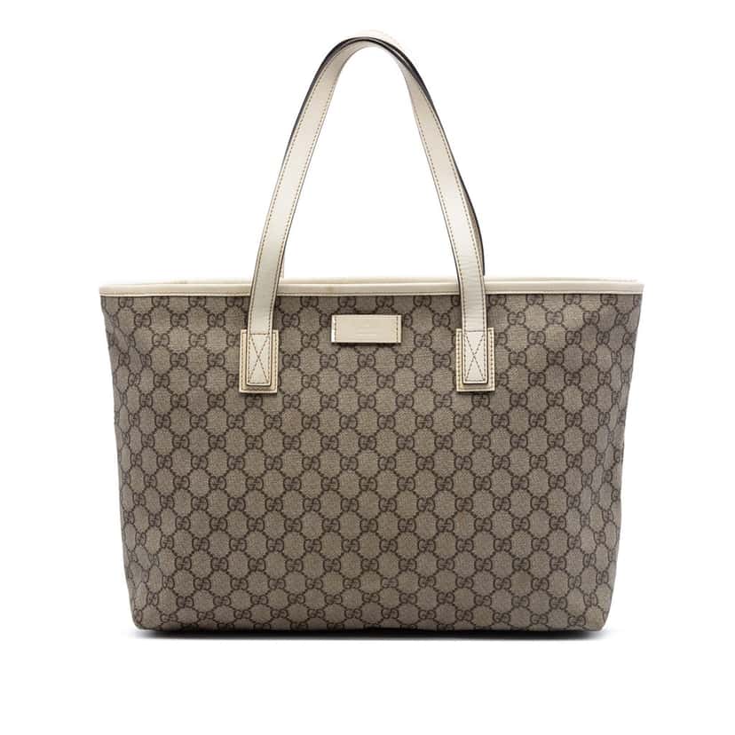 Gucci GG Supreme Joy Tote Beige Very good condition - Front View