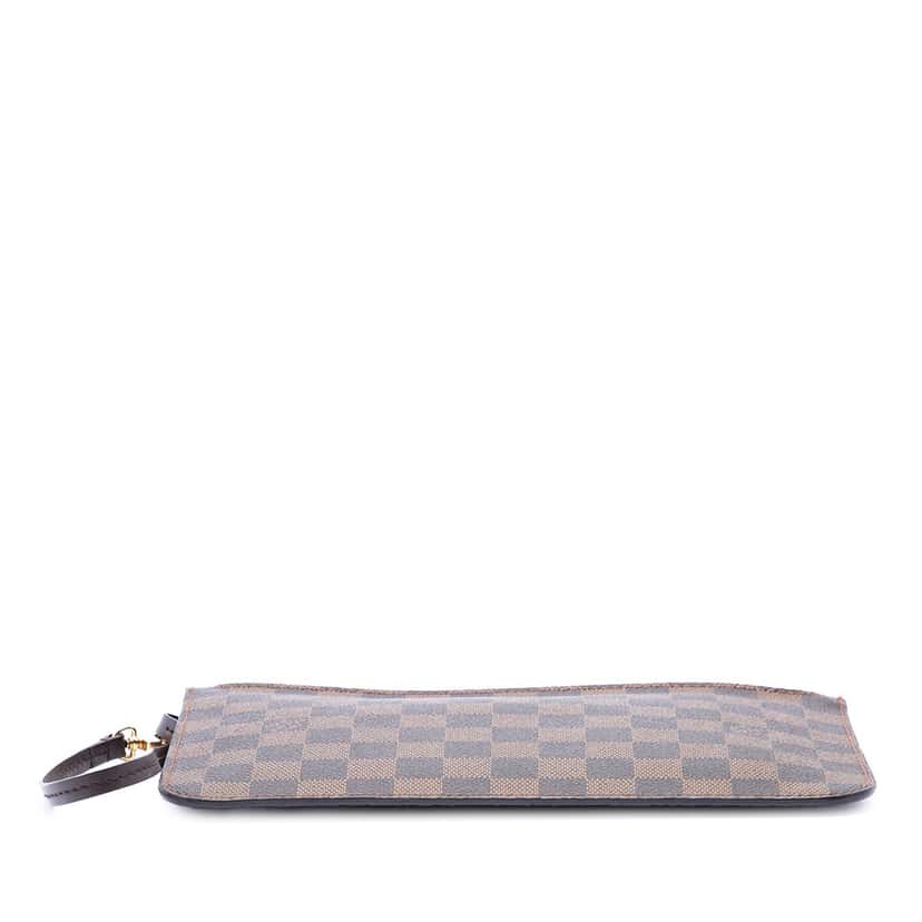 Louis Vuitton Damier Ebene Neverfull MM Pouch Brown Very good condition - Inside View