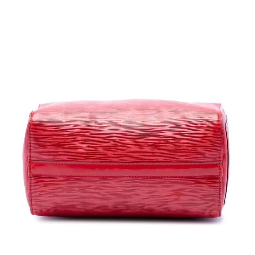 Louis Vuitton Epi Speedy 30 Red Leather Never worn, with tag - Inside View