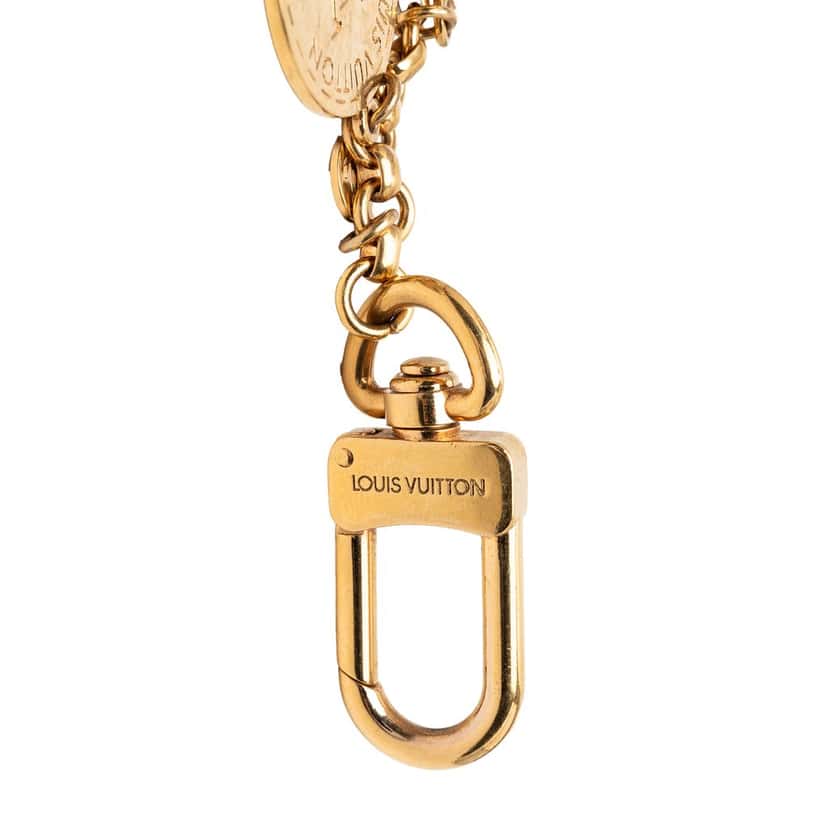 Louis Vuitton Gold Plated Trunks and Bags Charm Gold Metal Very good condition - Inside View