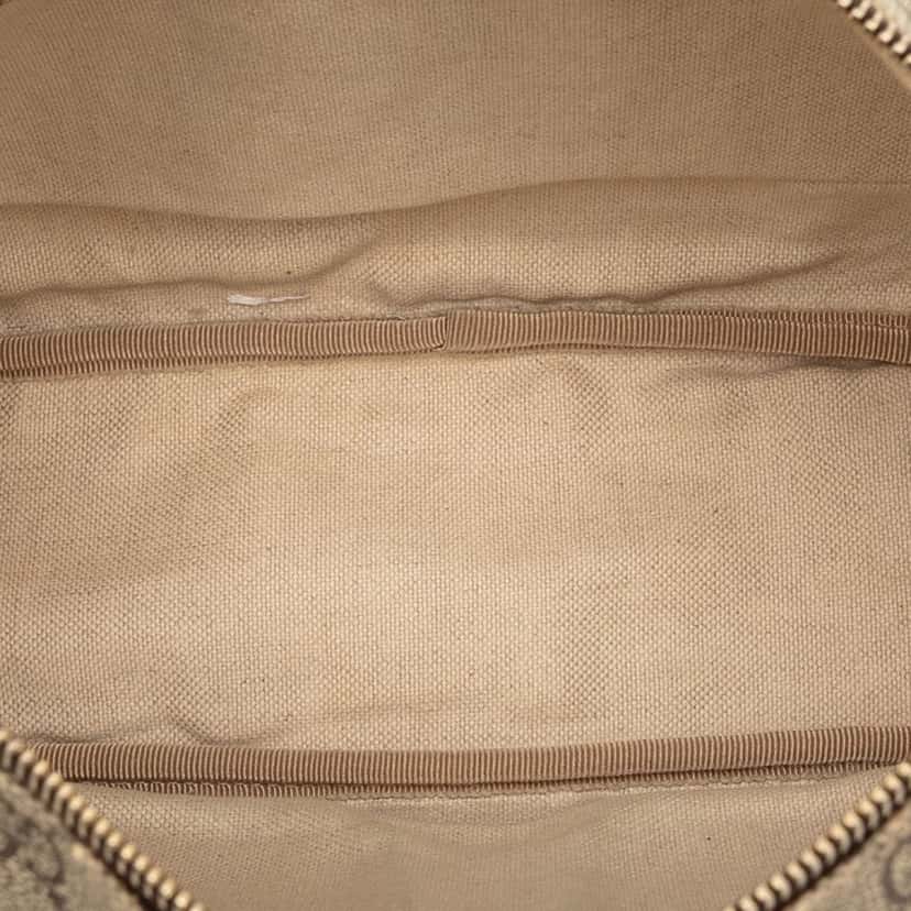 Gucci GG Supreme Double Pocket Crossbody Beige Very good condition - Model View