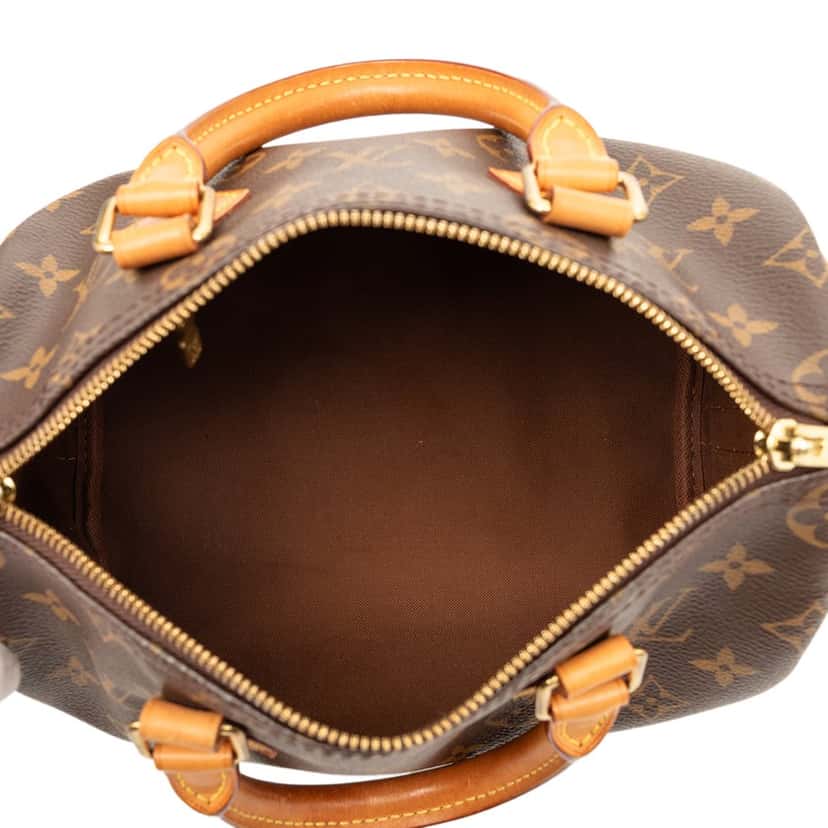 Louis Vuitton Monogram Speedy Bandouliere 25 Brown Good condition - Model View